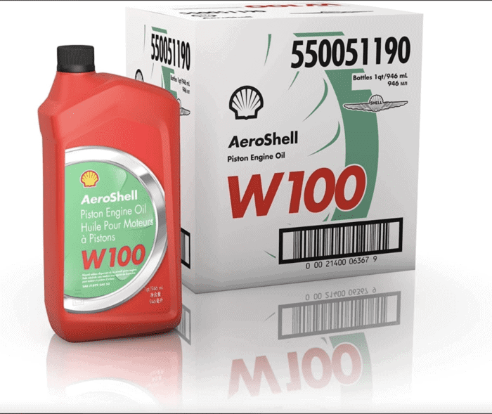 Óleo Aeroshell W100