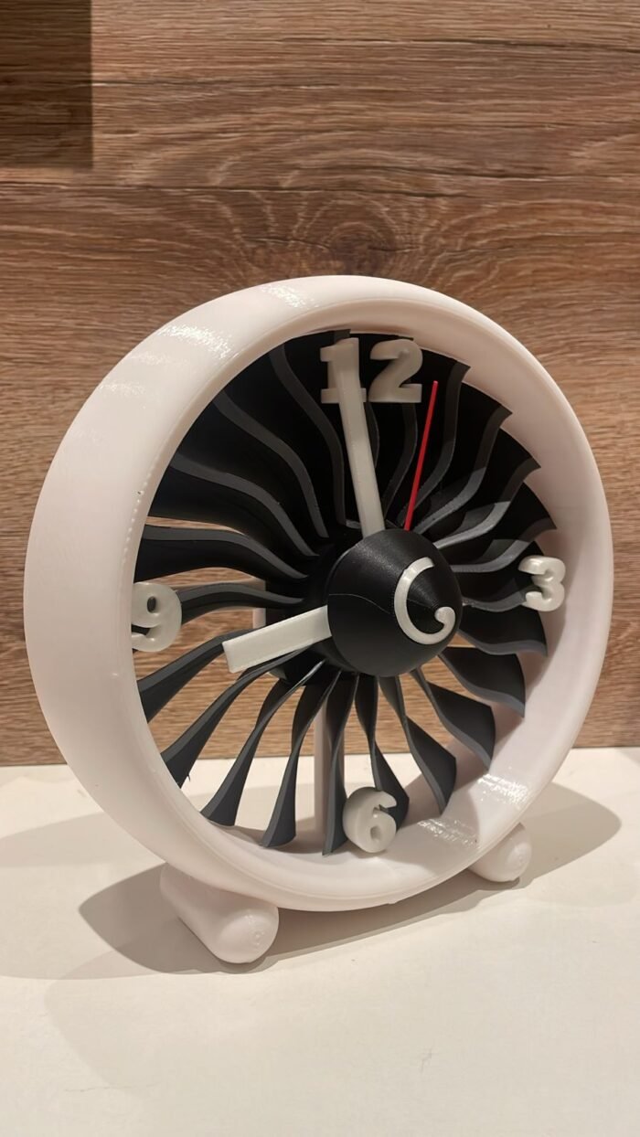 Relógio de Mesa - Turbofan