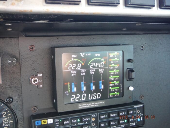 Equipamento de Monitoramento de Motor JPI EDM 830 - 6 Cilindros - Imagem 4
