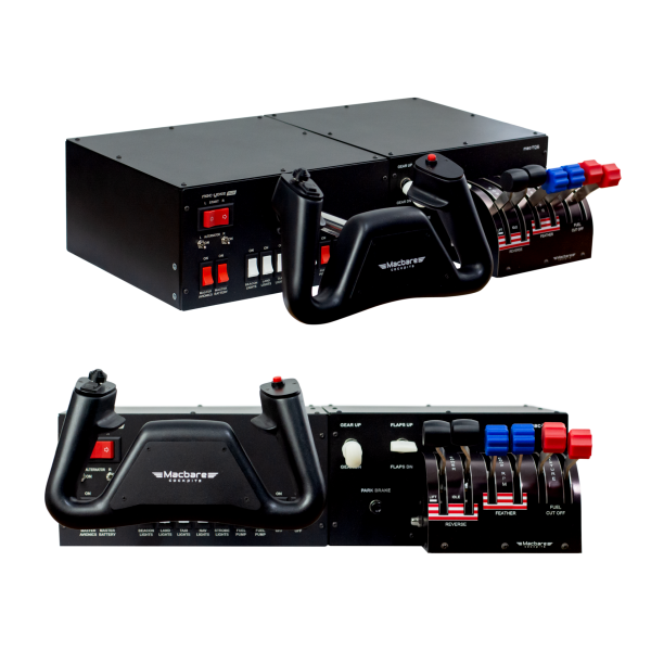 Manche para simulador - Mac-Yoke Mult e Mac-TQ6