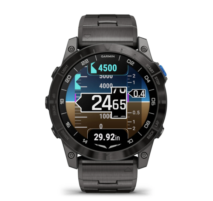 Relógio Garmin D2 Mach 1 Pro w/ Ti Band - Imagem 3