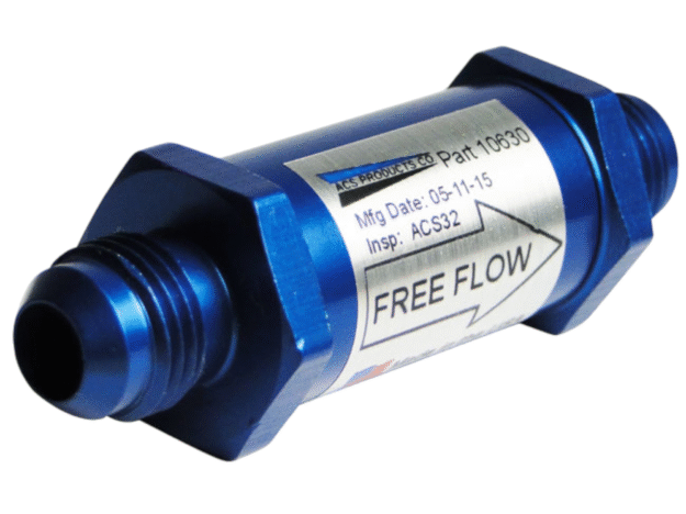 ACS - FREE FLOW One-Way CHECK VALVE PN 10630
